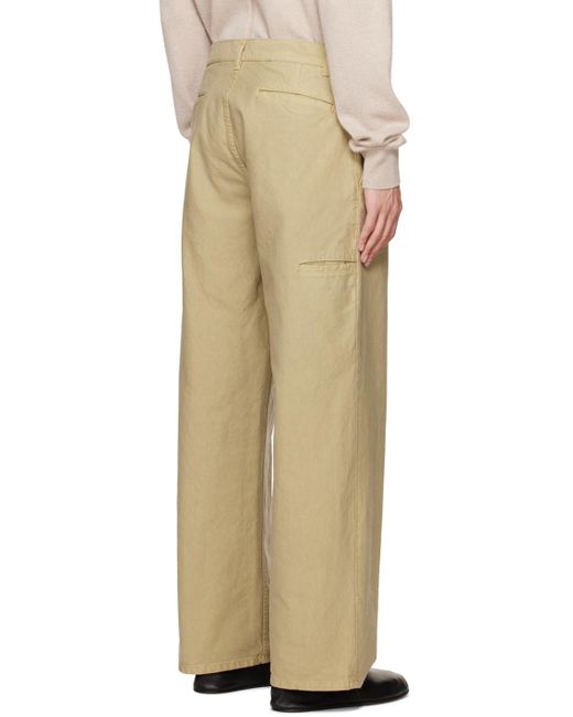 The Row Natural riggs Trousers for men