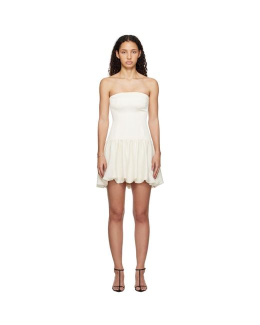 Beaufille Black Off- Maro Minidress