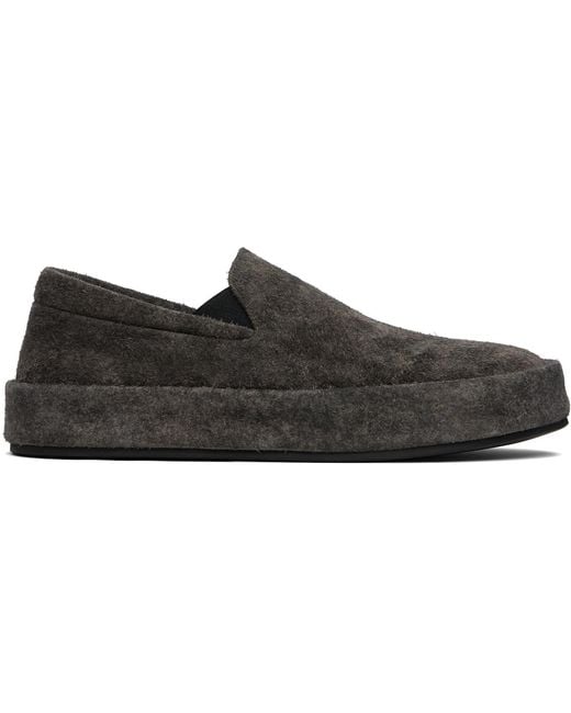 Marsèll Black Cassapelle Slip-On Sneakers for men