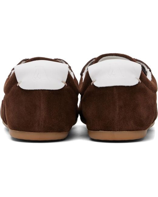 Alohas Brown Tb.24 Suede Leather Sneakers