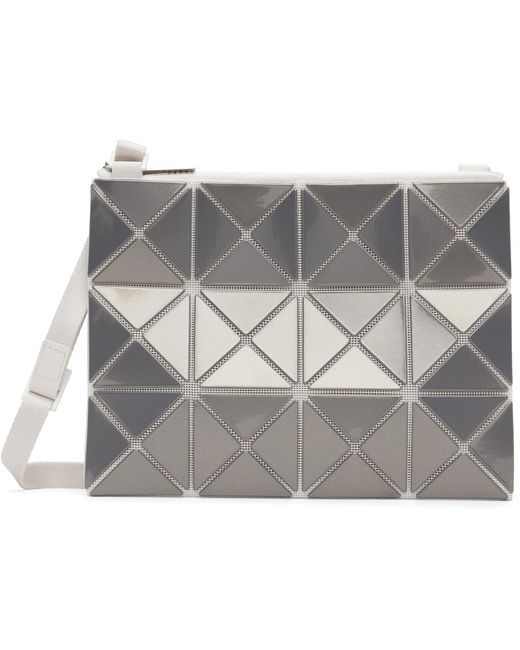 Issey Miyake Lucent Metallic Messenger Bag for men