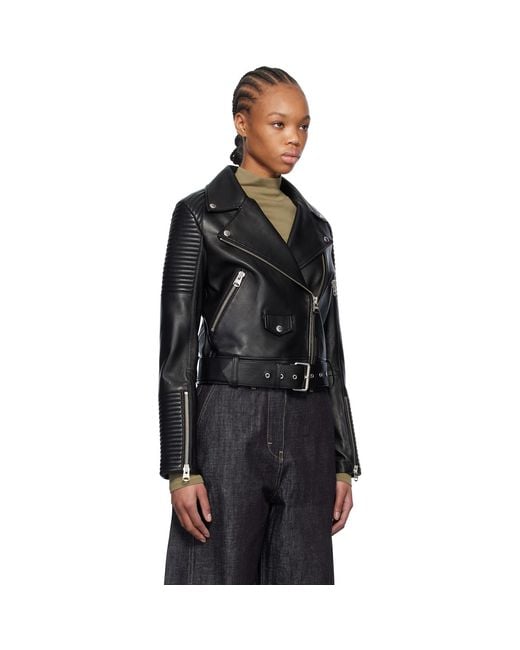 Mackage Black Masina Leather Jacket