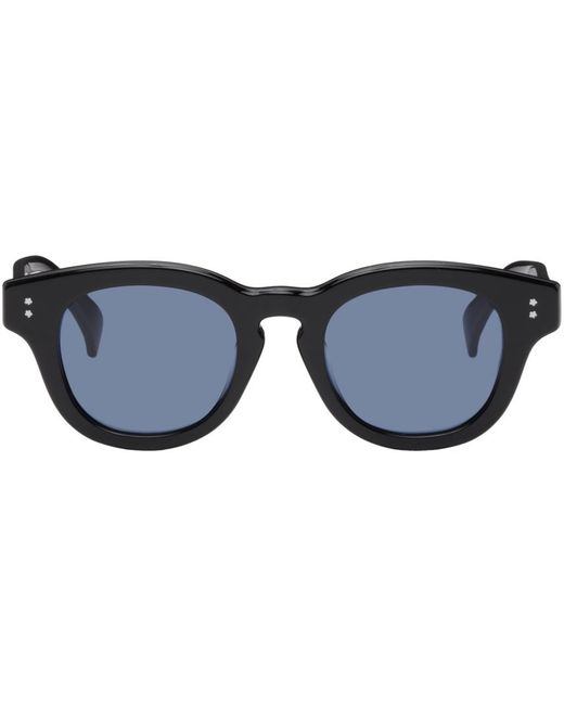 KENZO Black Paris Round Sunglasses for men