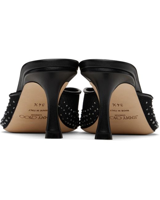 Jimmy Choo ブラック Vivi 65 ミュール Black