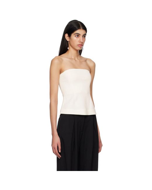 Co. Black Straight Neck Bustier