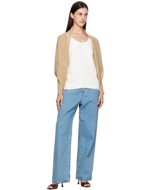 Max Mara Blue Vesuvio Cardigan