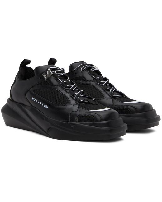 1017 ALYX 9SM Black Mono Hiking Sneakers for men