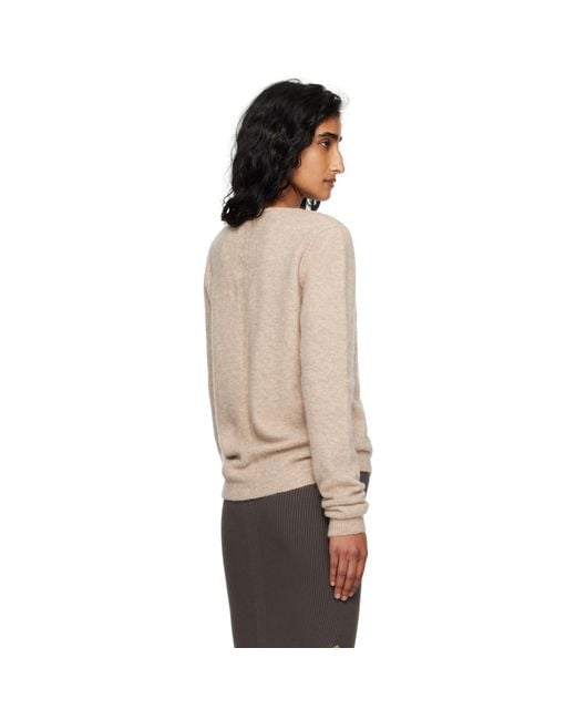 Rick Owens Black Concordians Ls Sweater