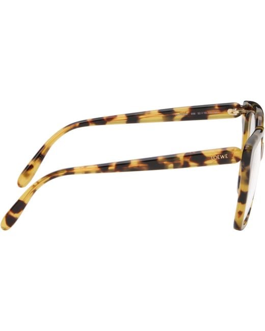 Loewe Black Slim Glasses for men