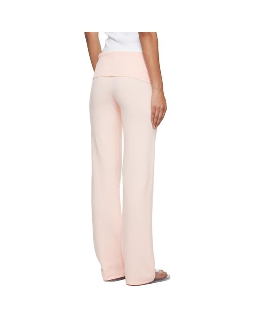 Skims Multicolor 'Sweater Knits' Foldover Lounge Pants