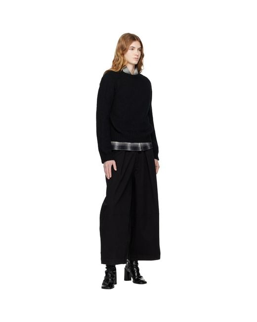 YMC Black Jets Sweater