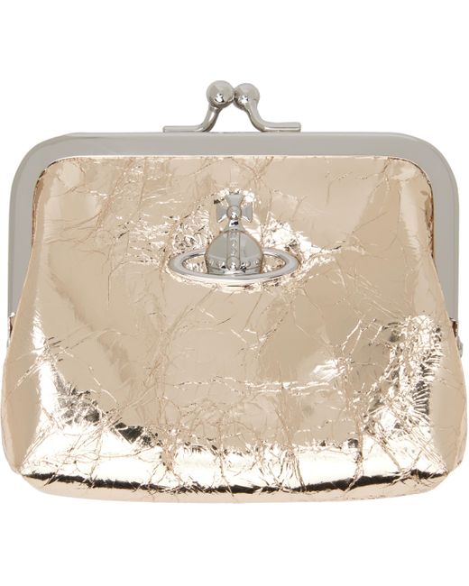 Vivienne Westwood Metallic Frame Coin Pouch