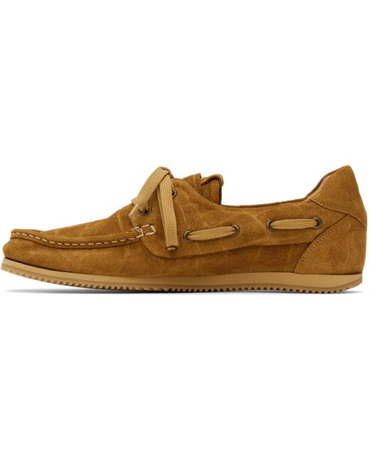 Jacquemus Black Tan La Croisière 'The Batto' Boat Shoes for men