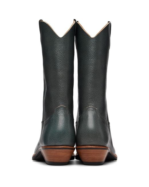 Our Legacy Green Consultant Boots