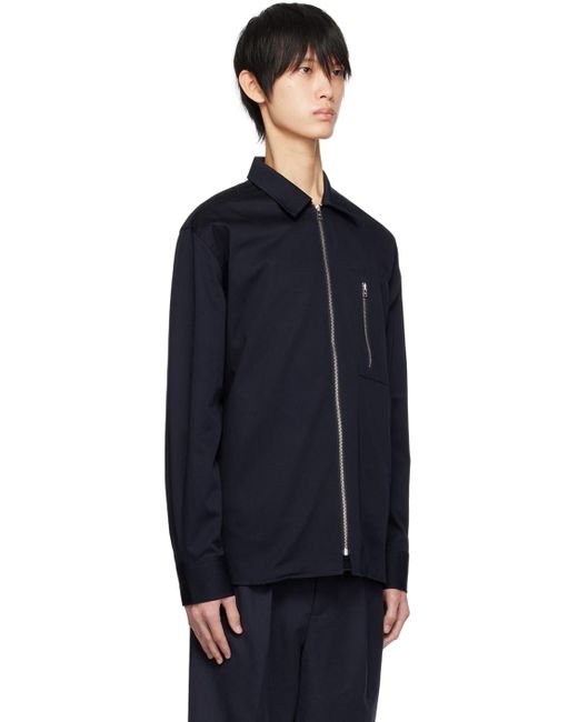 Norse Projects Blue Navy Ulrik Jacket for men