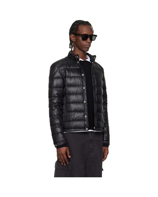 Moncler Black Selves Short Down Jacket for men