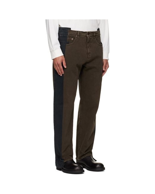 Maison Margiela Black Straight-Leg Jeans for men
