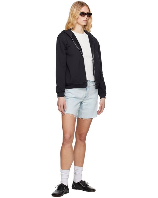 Levi's ブルー '94 Baggy デニムショートパンツ White