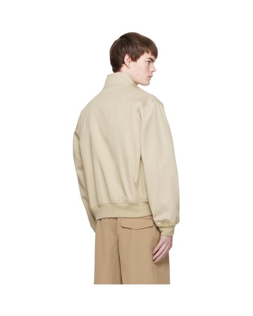 A.P.C. Natural Zipped Jacket for men