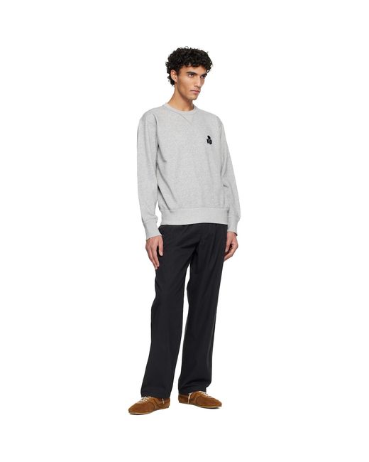 Isabel Marant Black Yostin Trousers for men