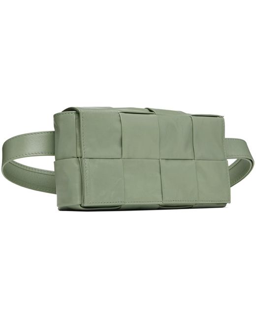 Bottega Veneta Green Mini Cassette Belt Bag for men