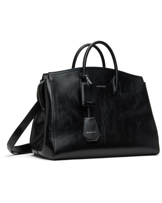 メンズ Givenchy ブラック Travel ダッフルバッグ Black