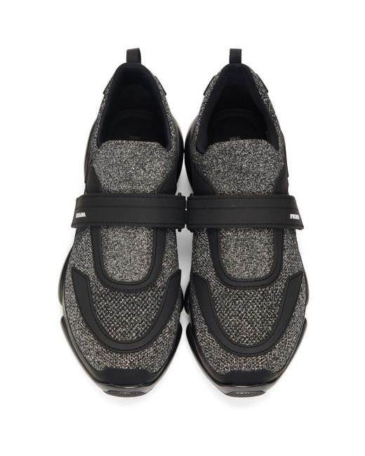 prada cloudbust silver