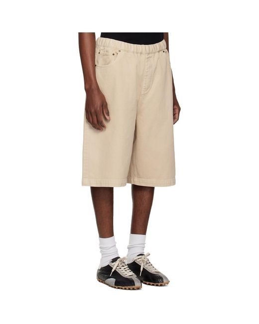 Entire studios Natural Spar Shorts for men