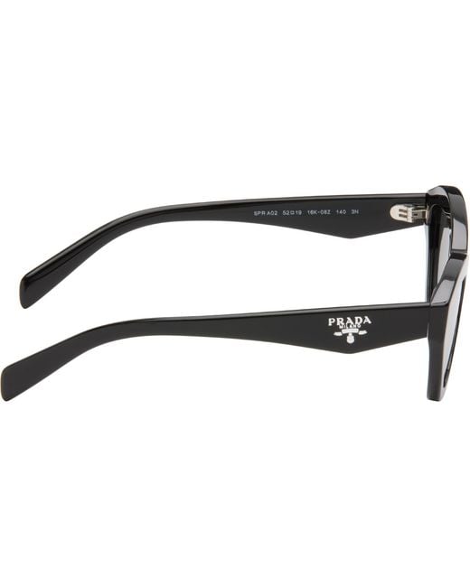 Prada Gray 'Prada Logo' Sunglasses