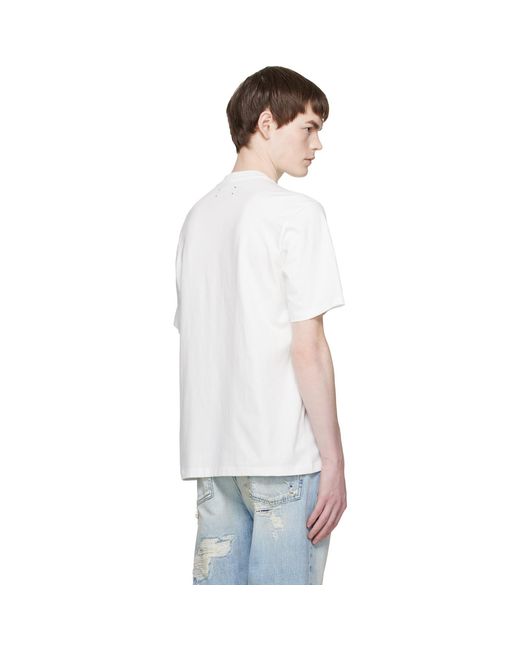 Amiri White 'Chateau Tonal T-Shirt for men