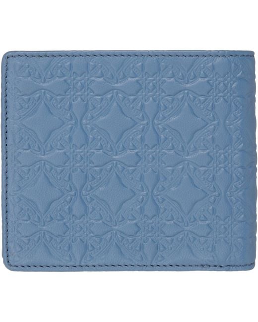 Vivienne Westwood Blue Coin Pocket Wallet for men
