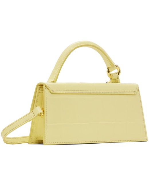 Jacquemus イエロー Le Chiquito Long Boucle バッグ Yellow