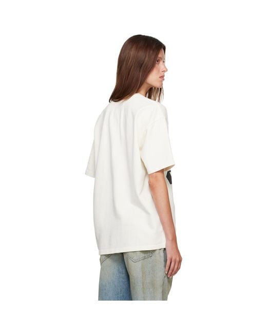 Rhude White Off- 'Winter 91 Rallye' T-Shirt
