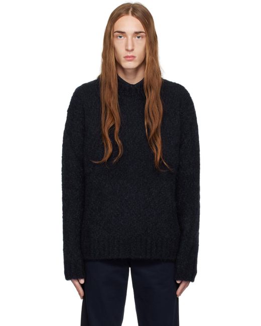 Norse Projects Black Rasmus Sweater for men