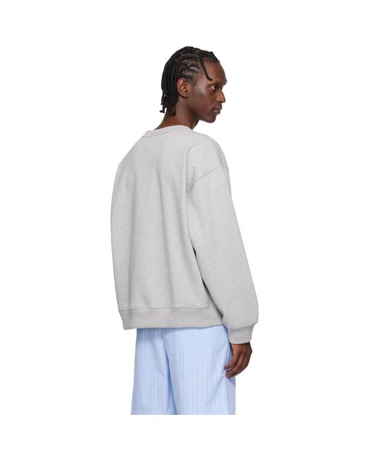Dries Van Noten Black Oversized Sweatshirt for men