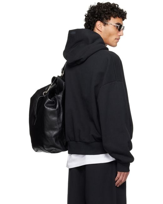 Fear Of God Black Holiday Classic Hoodie for men