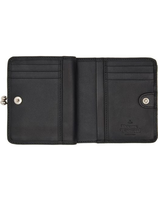 Vivienne Westwood Black Frame Wallet for men