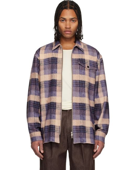 Dries Van Noten Multicolor Wool Shirt for men