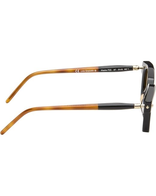 Kuboraum Brown P25 Sunglasses for men