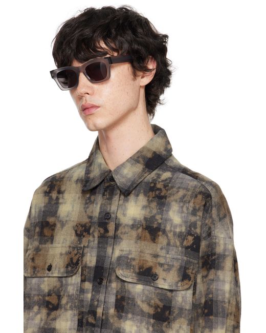 メンズ Palm Angels グレー Westport サングラス Black