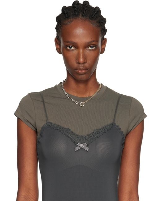 Justine Clenquet Faith ネックレス Metallic