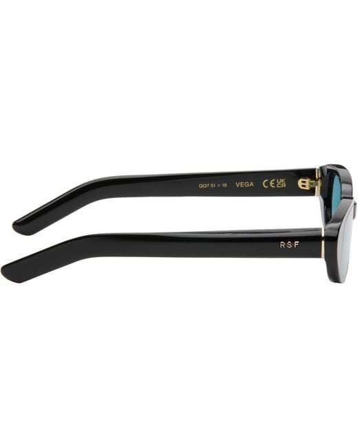 Retrosuperfuture Black Vega Sunglasses for men
