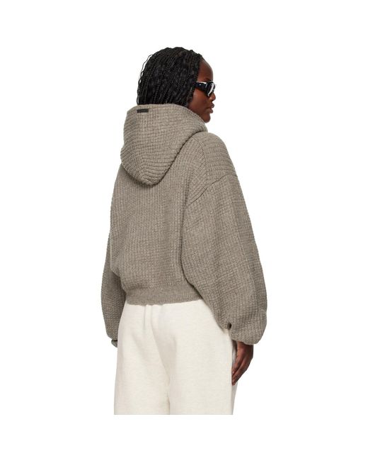 Fear Of God Natural Holiday Heavy Waffle 90S Hoodie