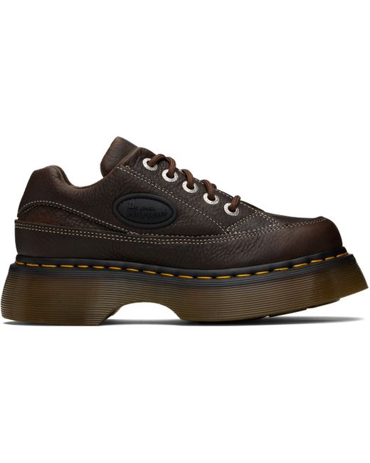 Derbys Bruns En Cuir Grizzly À Œillets Et À Semelle Buzz Dr. Martens en coloris Black