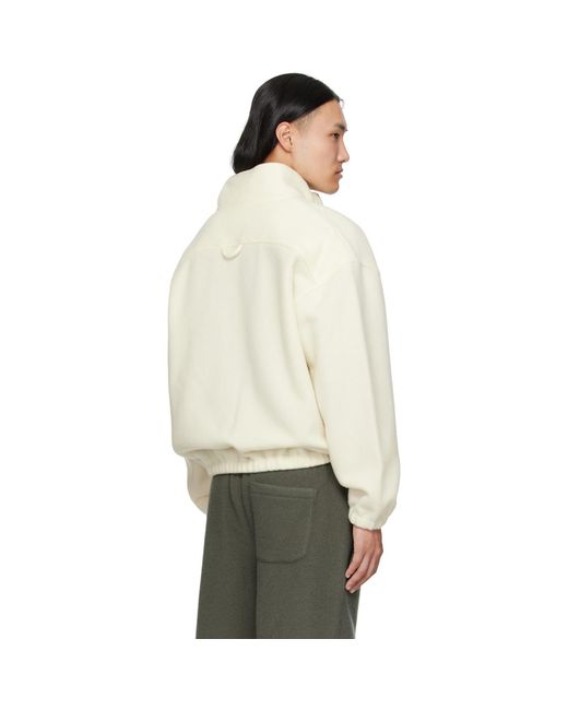 Rier White Off- Sweater for men