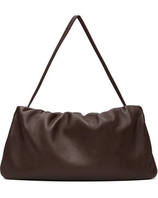 The Row Brown Xl Bourse Bag