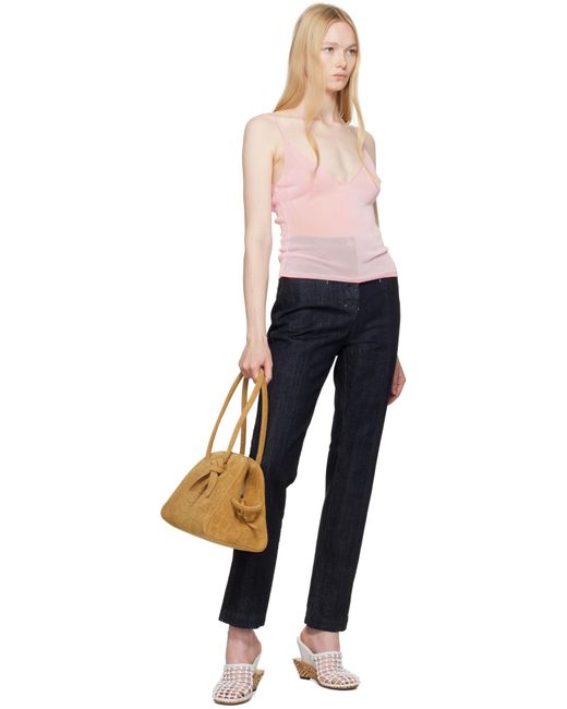 Jacquemus Brown Tan La Croisière 'The Large Turismo' Tote