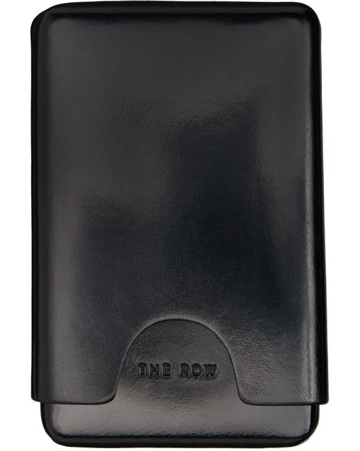 The Row Black Boxy Card Holder