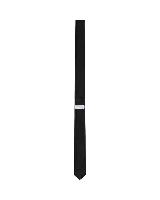 Givenchy Black Silk Tie
