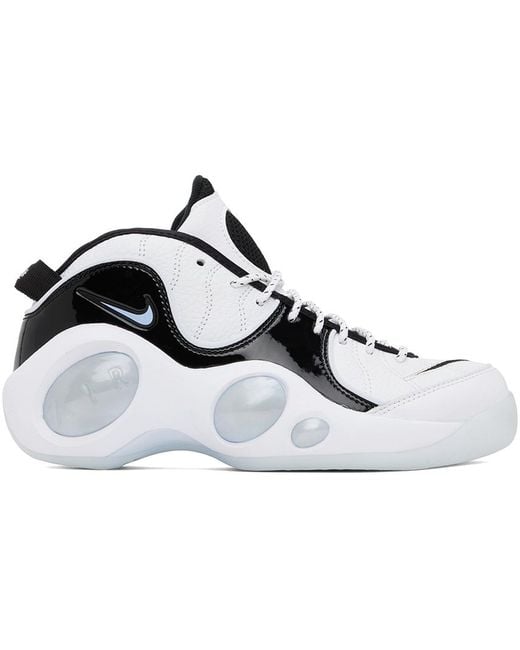 Nike Black & White Air Zoom Flight 95 Sneakers for men